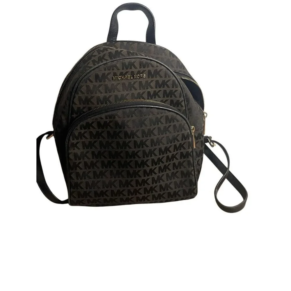Michael Kors Abbey Medium Logo Backpack